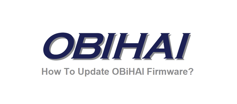 how to update obihai firmware
