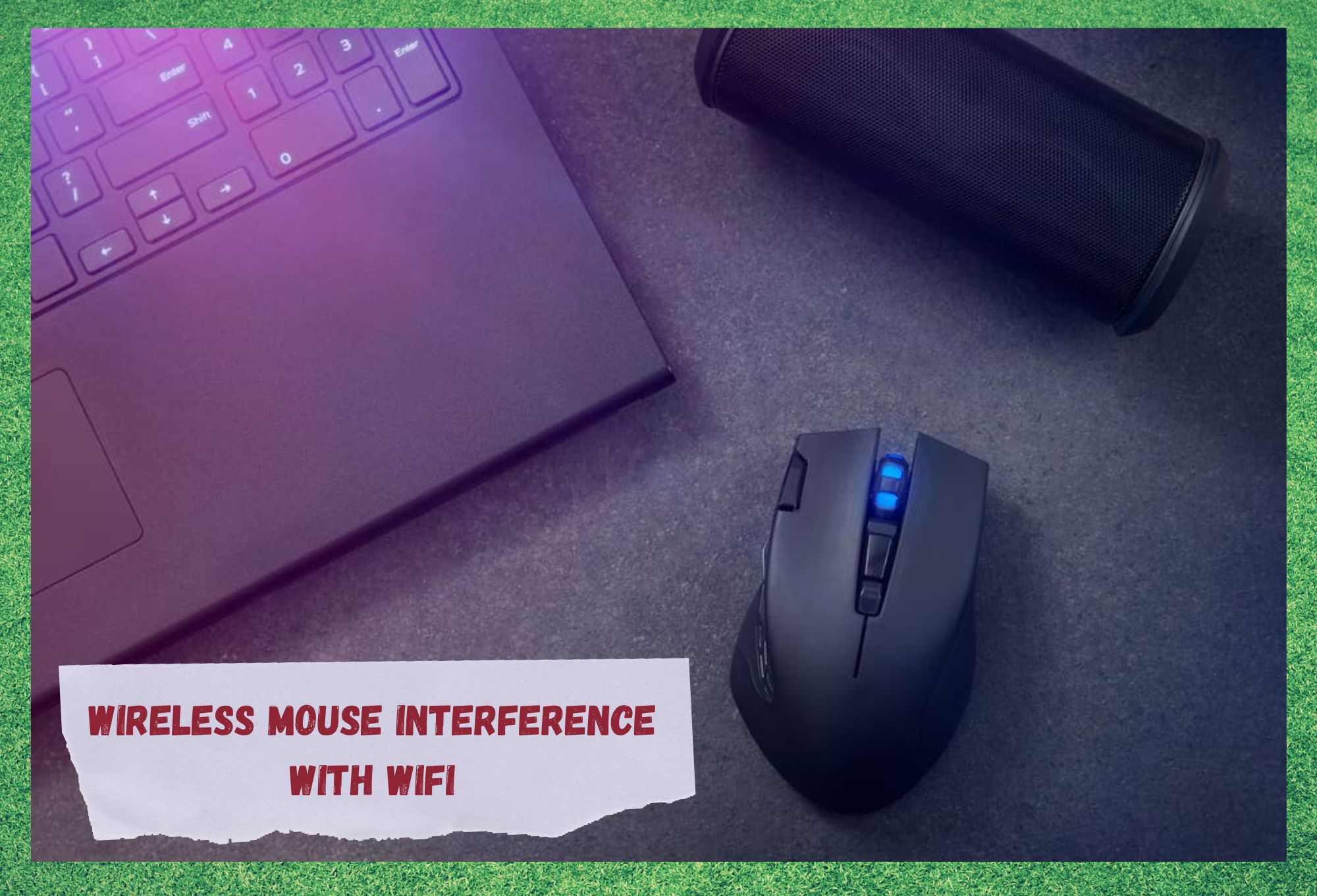 wireless mouse interference with wifi