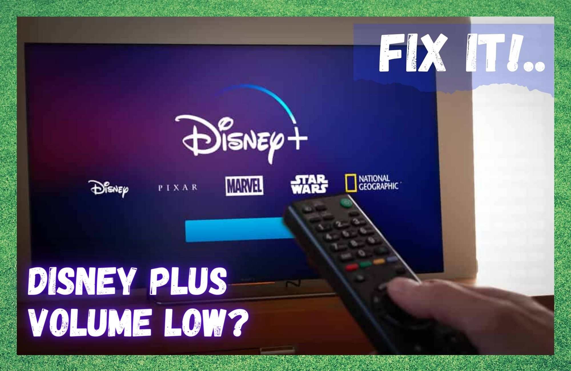 disney plus volume low