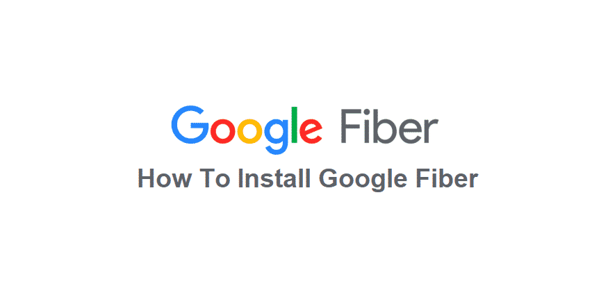 how to install google fiber