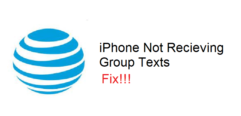 3 Ways To Fix iPhone Not Receiving Group Texts AT&T - Internet Access Guide