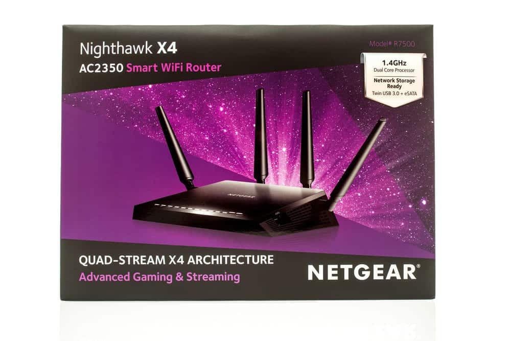 new netgear router no internet