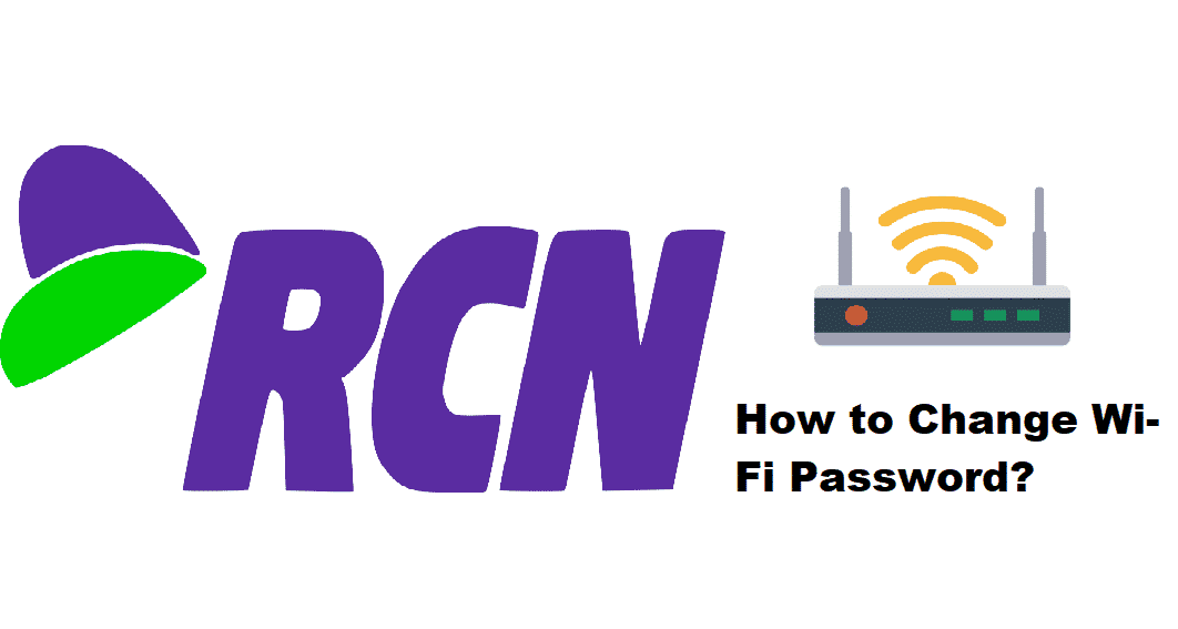 how to change rcn wifi password