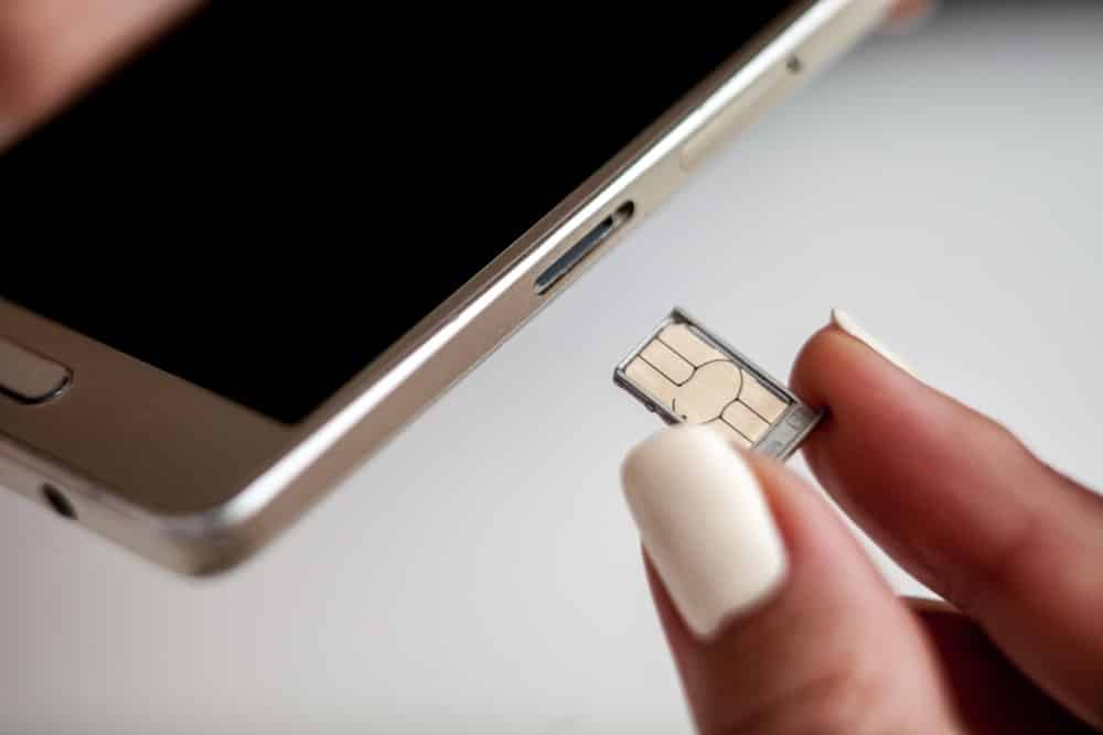 Remove your SIM card