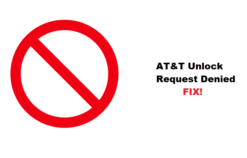 at&t unlock request denied