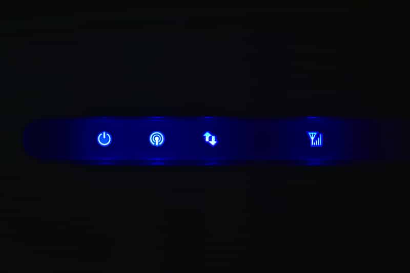 zoom modem lights meaning