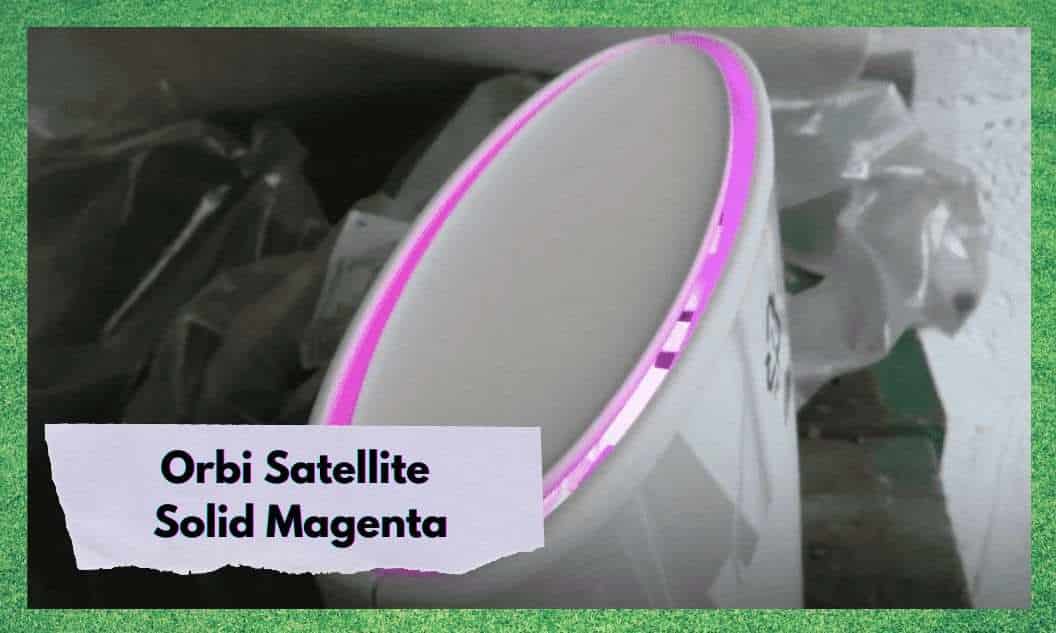 orbi satellite solid magenta