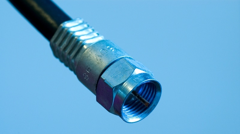 the coaxial cable