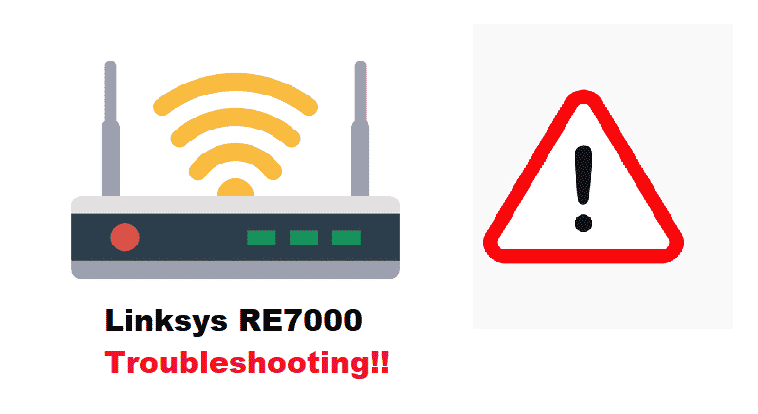 linksys re7000 troubleshooting