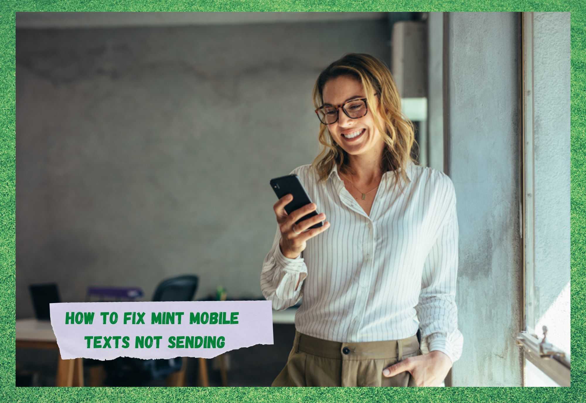 mint mobile texts not sending