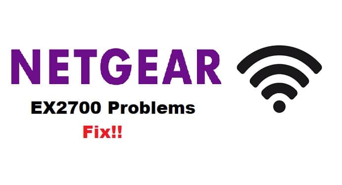 netgear ex2700 problems