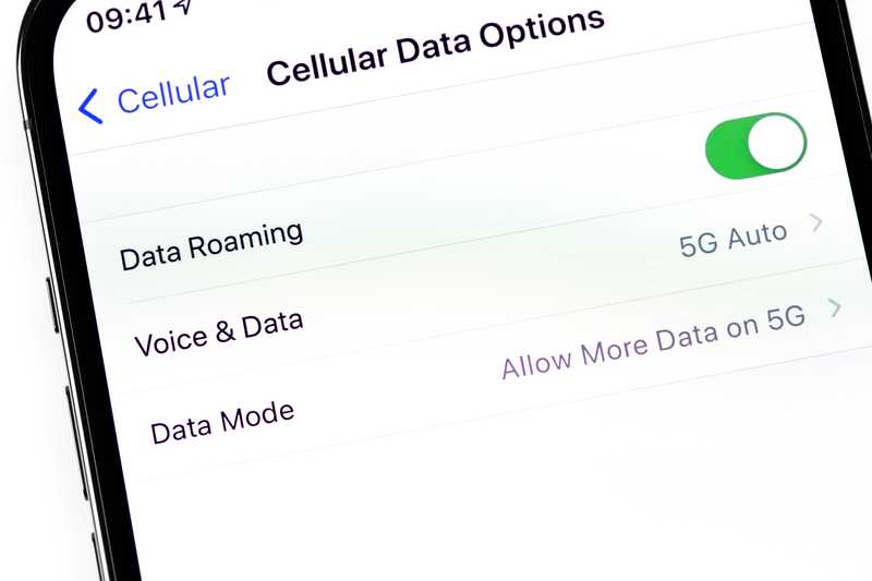 switch the mobile data off