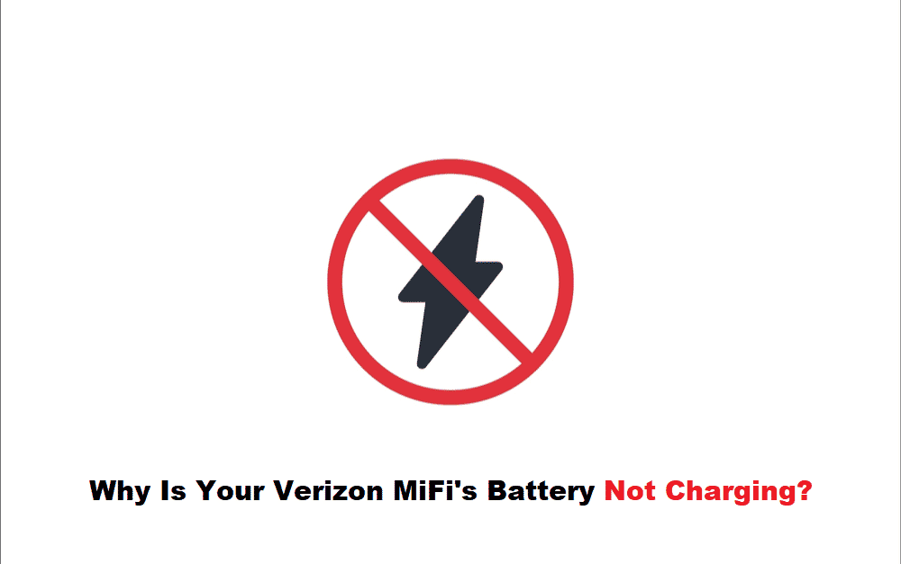 verizon mifi battery not charging