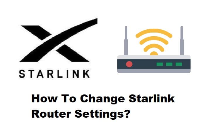 how to change starlink router settings