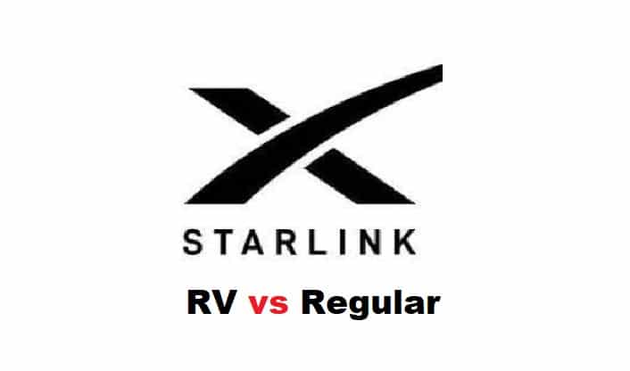 starlink rv vs regular