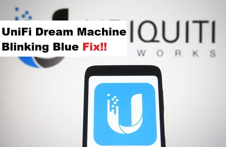 unifi dream machine blinking blue