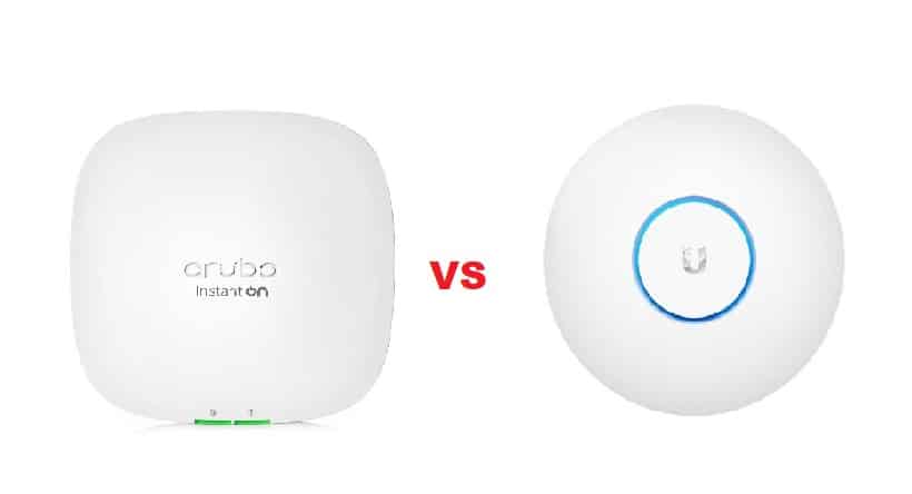 Aruba AP vs Ubiquiti