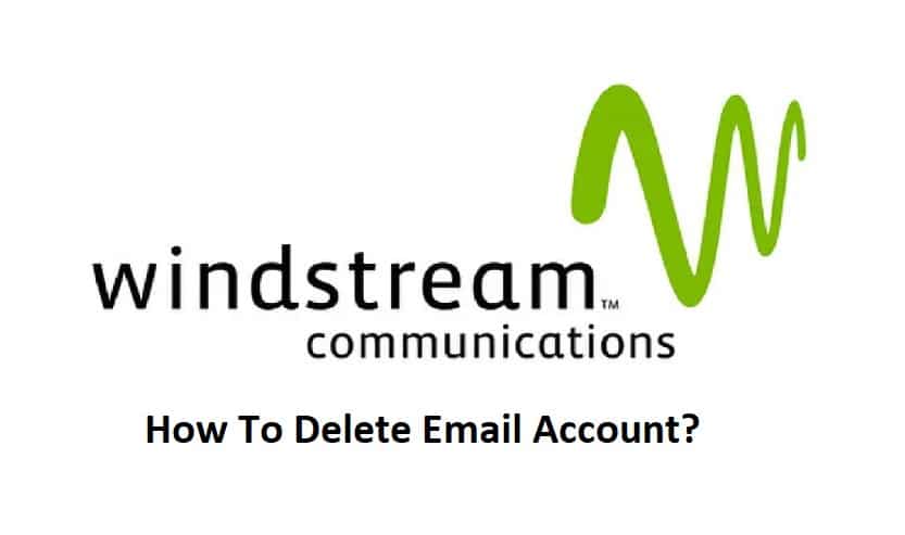 how to delete windstream email account