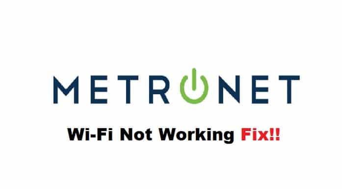 metronet wifi not working