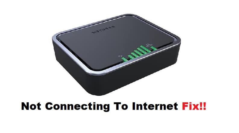 netgear lb1120 not connecting to internet