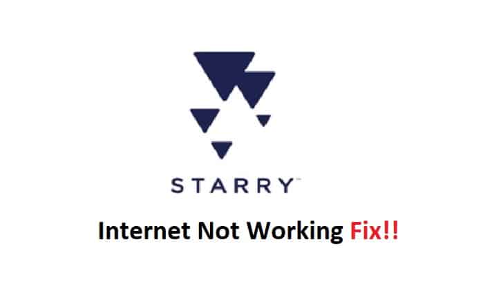 starry internet not working