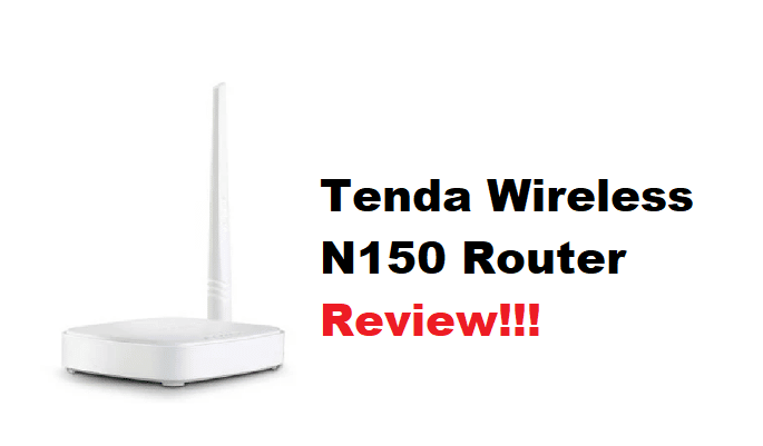 tenda wireless n150 router review