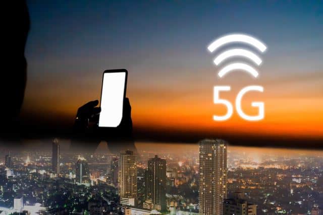 5G connection in the case your plan and gear match it