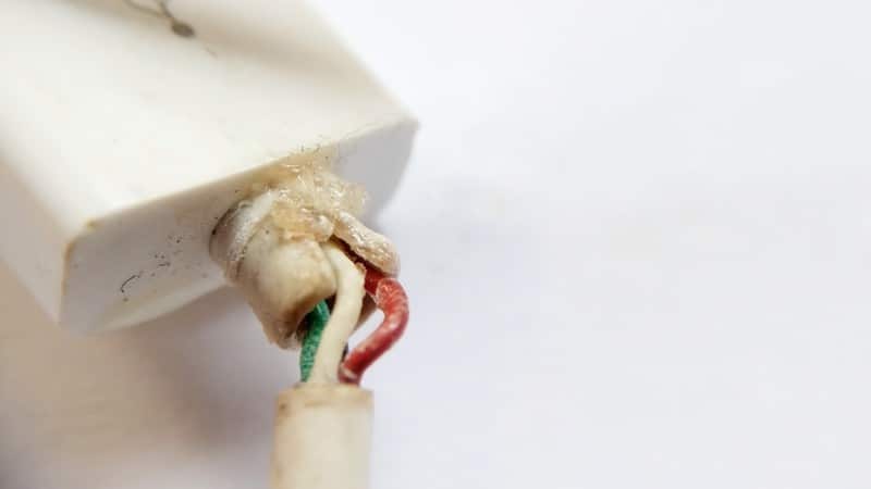 Should you identify any sort of damage to the cable