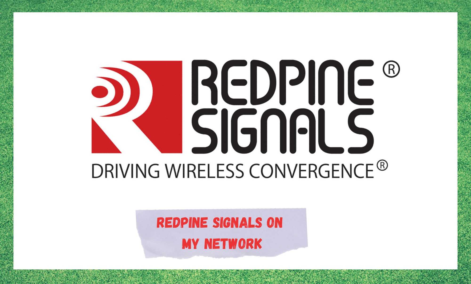 redpine signals on my network