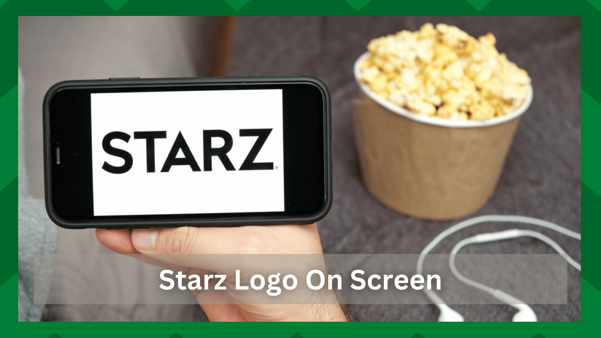 starz logo on screen
