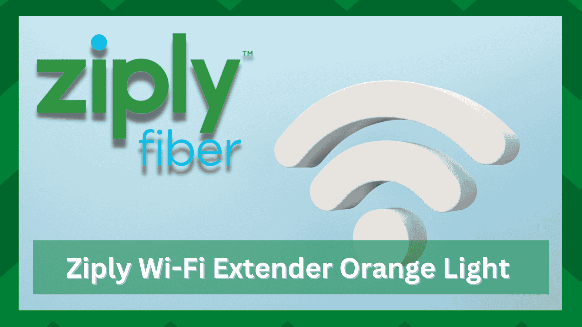 Ziply Wi-Fi Extender Orange Light