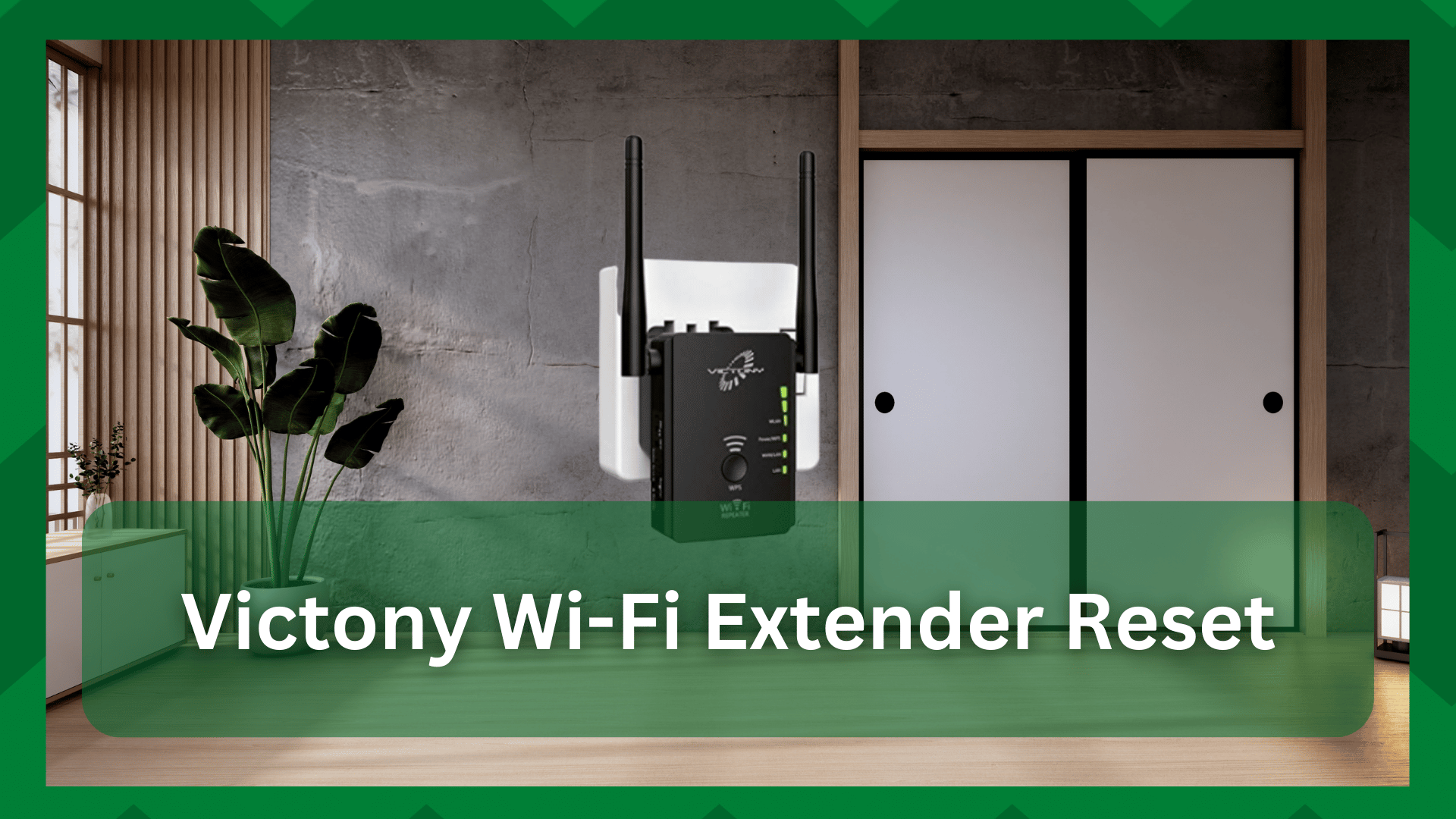 victony wifi extender reset