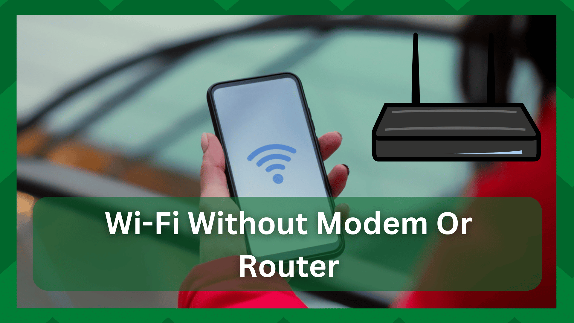 wifi without modem or router