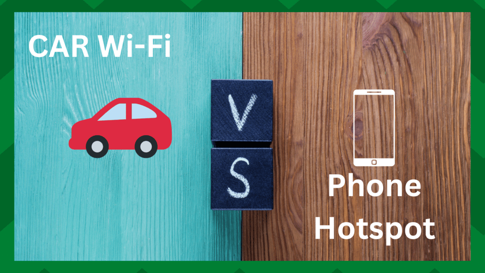 car wifi vs phone hotspot