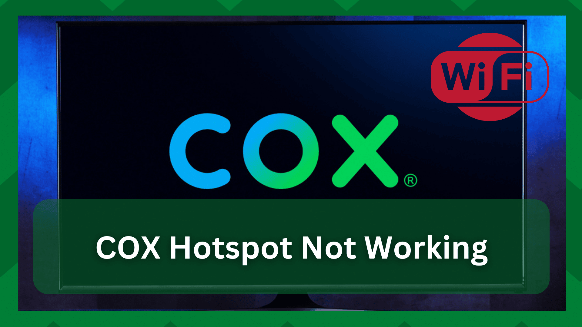 cox hotspot not working