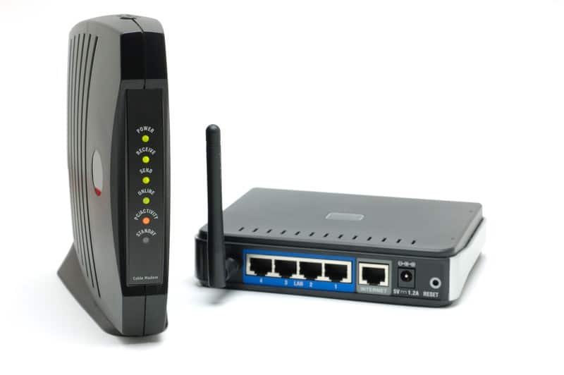 Mind The Distance Between The Router And The Modem