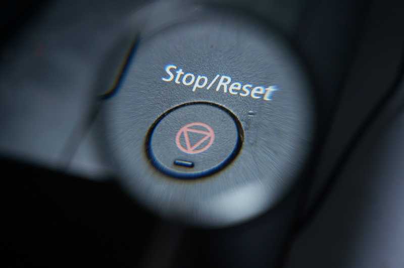 Press and hold diamond button to reset optimum box