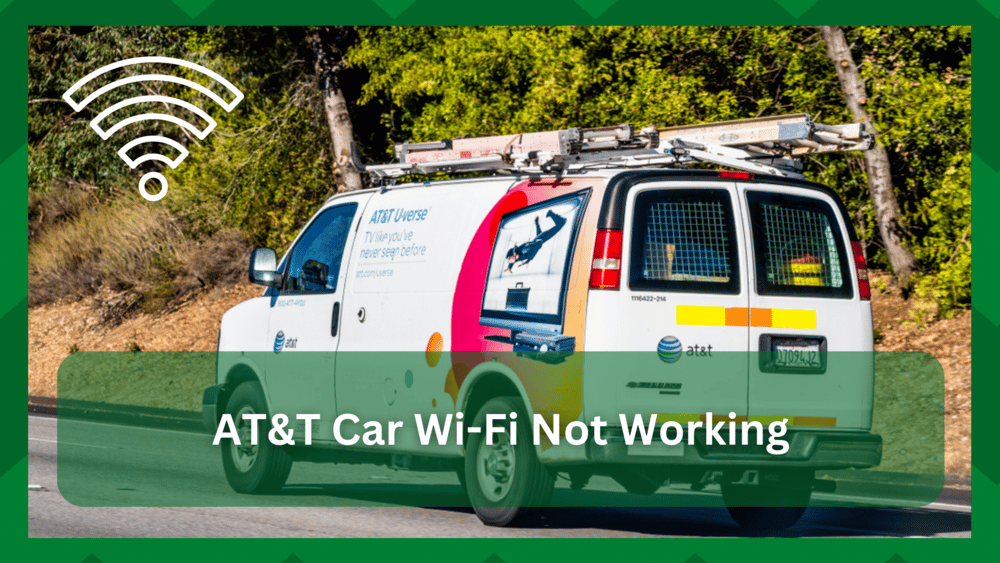 att car wifi not working