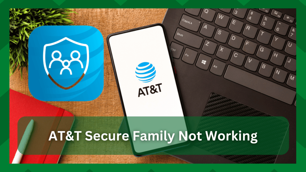 att secure family not working