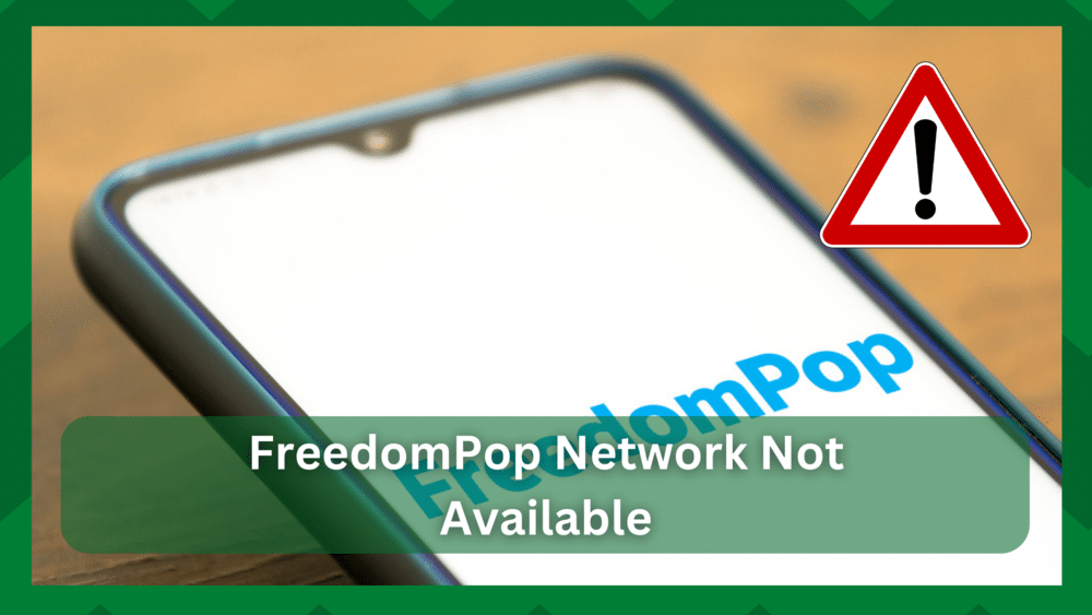 freedompop network not available