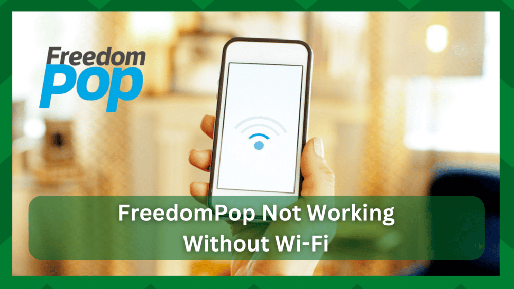 freedompop not working without wifi