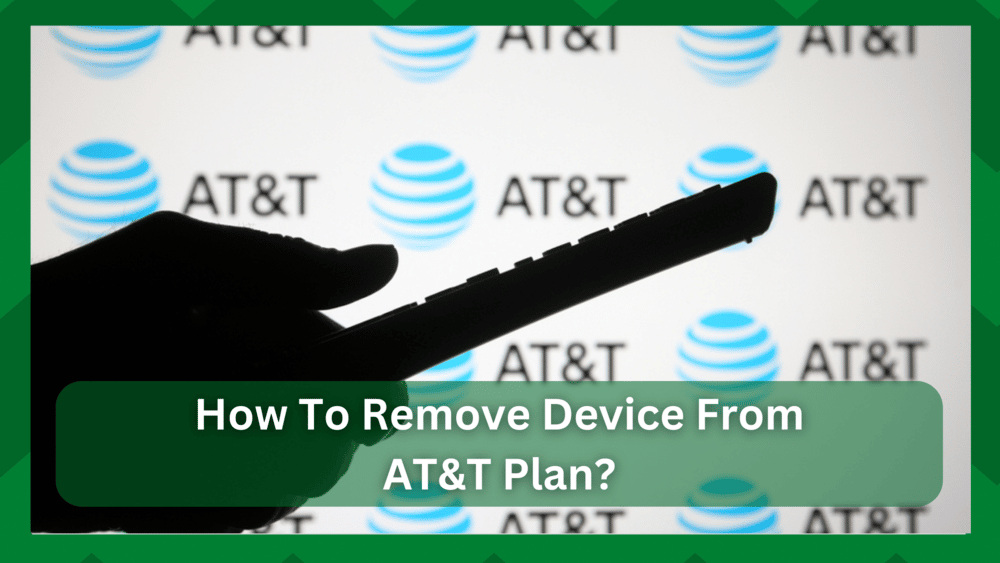 how to remove device from att plan