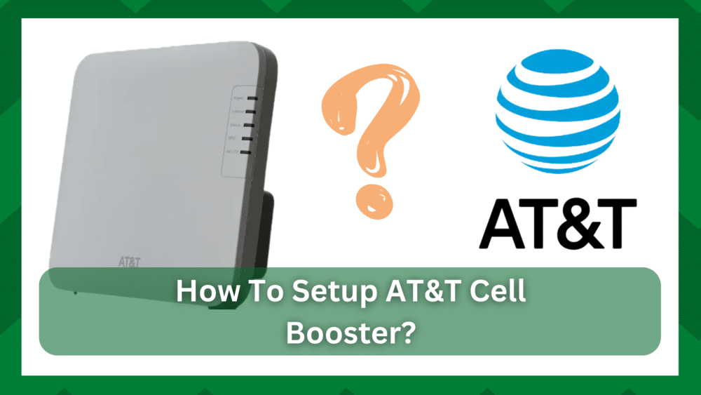 how to set up att cell booster
