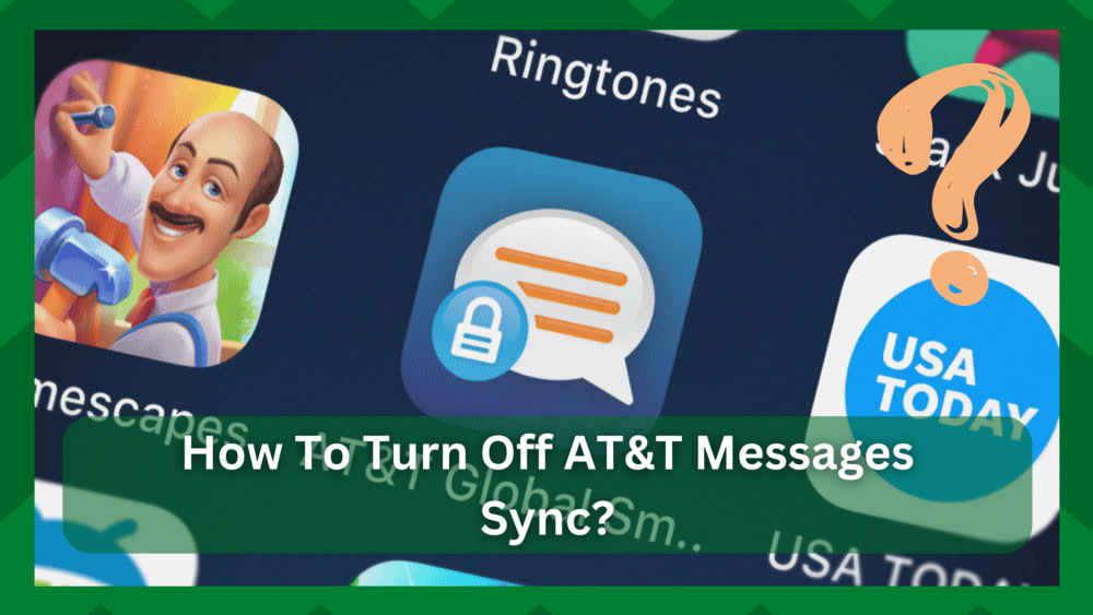 how to turn off att message sync