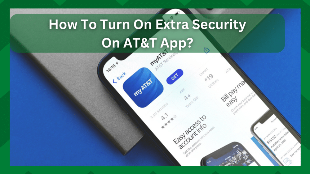 how to turn on extra security on att app