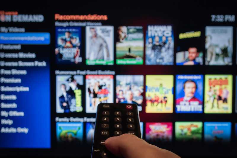 people open on-demand on the tv