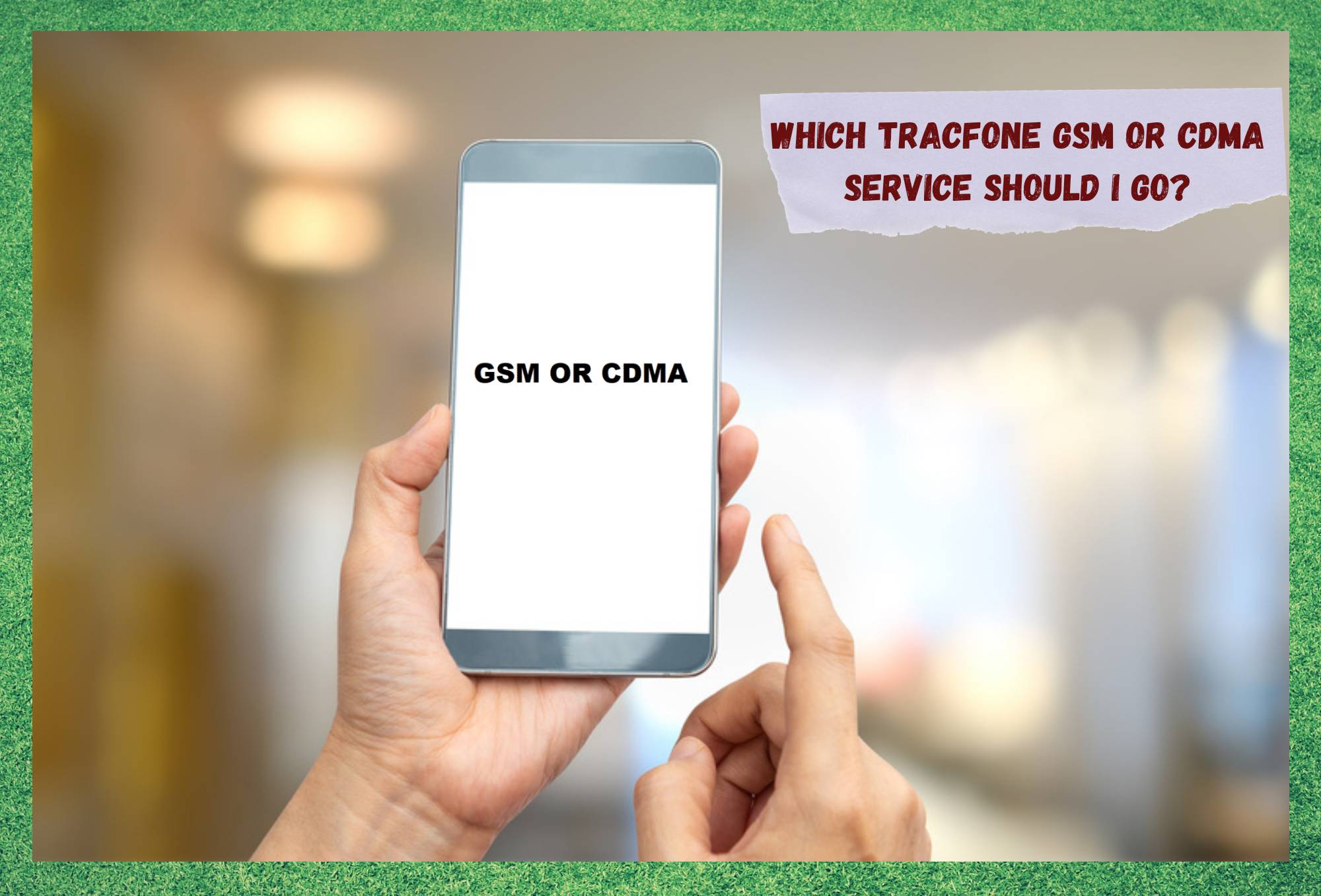 tracfone gsm or cdma