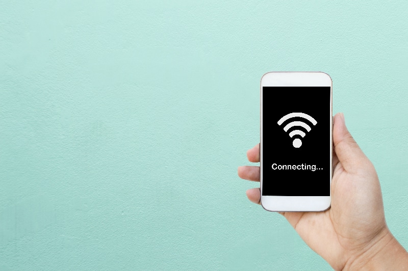 connected to the correct wifi