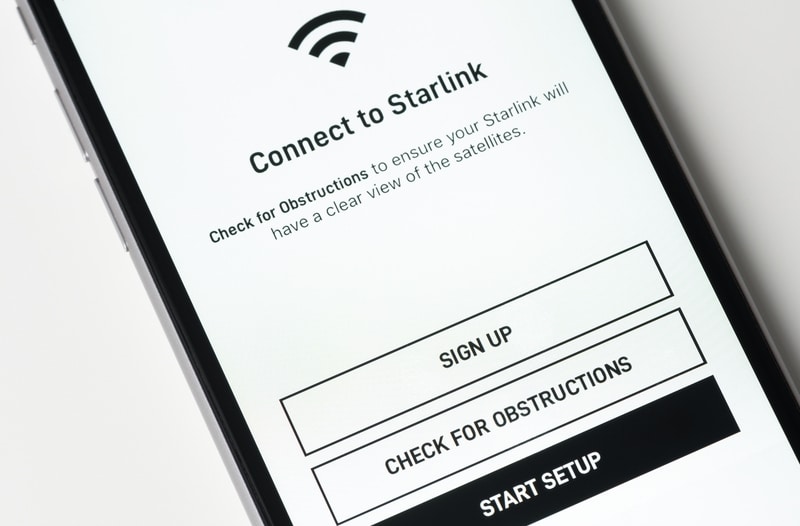 connect to your Starlink network