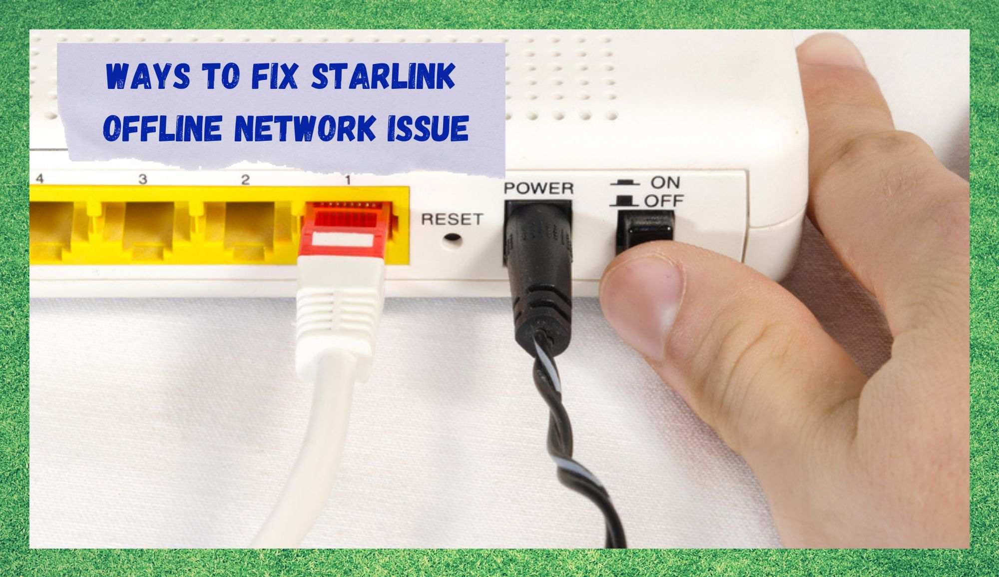 starlink offline network issue